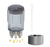 Head Massage Comb, 2ml Pipette & 10ml Grandeur Sweet Almond Oil