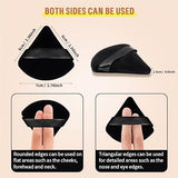 Dimensions of triangle beauty makeup puff