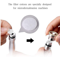 Cotton Filters for Dermabrasion Machines and Blackhead devices