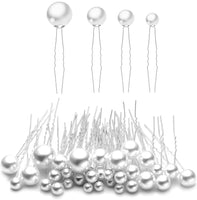 Grandeur Container of Pearl Hair Pins
