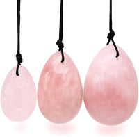 Rose Quartz Yoni Eggs - Kegel Exercise