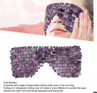 Authentic Jade Stone Eye Mask - Grade AAA in a box