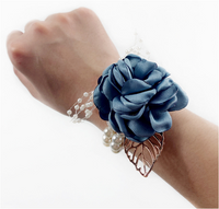 Artificial Flower Wrist Corsage Bracelet