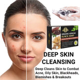Organic Handmade African Black Soap (120g)