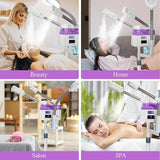 3 in 1 Professional Steamer Hot Cold and Mag Lamp - Esthetician Equipment