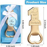 Pack of 5 Bottle Openers Party Favors for 1 Year Birthday