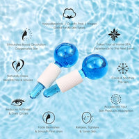 Benefits of using Facial Ice Globes - Gift Ready Glitter Face Ice Globes