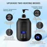 Massage oil heating device for luxury massages and gifts for wife