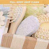 Wooden Heart Shaped Exfoliating Body Scrubs and Massage