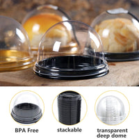 50 x Large Cupcake Container with Lid