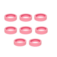 Pack of 8 Silicone Wheel Covers for Suitcases
