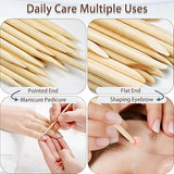 Orange Wood Sticks for Nails (Long)