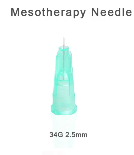 34G Hypodermic Needles - Medical Disposable Meso Needles (2.5mm)