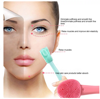 4in1 Exfoliating Silicone Face Brush & Spatula