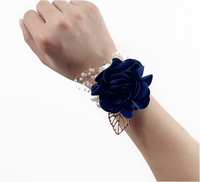 Artificial Flower Wrist Corsage Bracelet