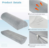 Half Moon Memory Foam Body Cushion - Ergonomic Body Support Cushion