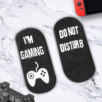 Gamer Socks - 1 Pair Ankle Socks - I'm Gaming, Do not Disturb