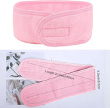 Adjustable Spa Facial Head Wrap (Pack of 3) - Spa headband