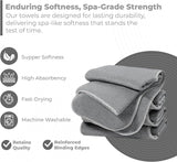 U-Shaped Esthetician Microfiber Towels