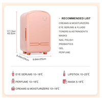 Luxury Cosmetic Mini Bar Fridge (12l)