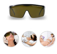 Professional Tanning and LED Protection Glasses (Brown)