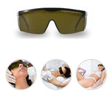 Professional Tanning and LED Protection Glasses (Brown)