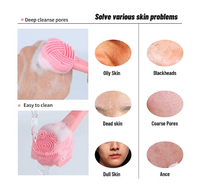 4in1 Exfoliating Silicone Face Brush & Spatula