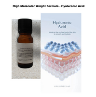 High Molecular Weight (HMW) Hyaluronic Acid Serum - Professional Use Hyaluronic Acid for Anti aging and hydration. Protect your skin barrier with HMW Hyaluronic Acid Serum