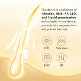 Handheld RF and EMS Hair Hair Regrowth Device