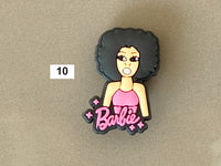Jibbitz Shoe Charms - Crocs and Look Alike Crocs (Barbie & Boss Baby)