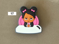 Jibbitz Shoe Charms - Crocs and Look Alike Crocs (Barbie & Boss Baby)
