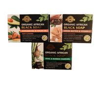 Organic Handmade African Black Soap (120g)