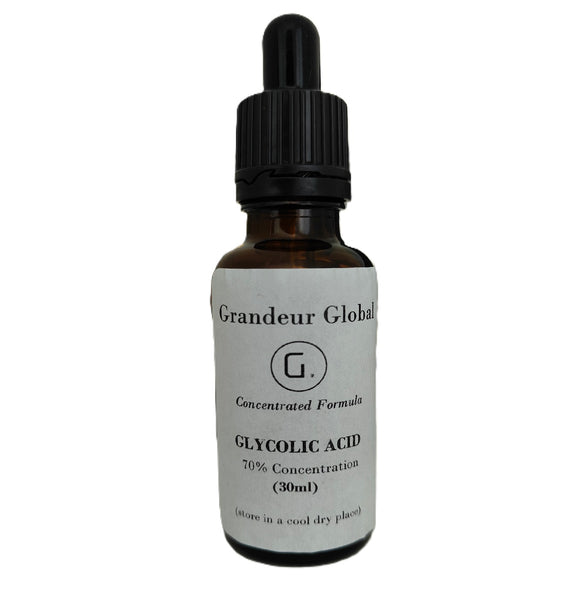 Cosmetic Grade 70% Glycolic Acid Peel Concentrate (30ml)
