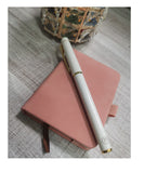 Grandeur Pen & Pink A7 Notebook