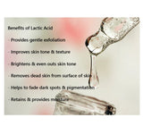 80% Lactic Acid (30ml) for DIY Cosmetics (Creams, toners, peels)