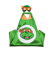 Teenage Mutant Ninja Turtle Cape & Mask (Superhero Cape and Mask Set)
