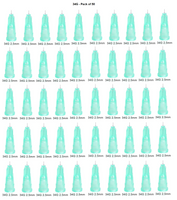 34G Hypodermic Needles - Medical Disposable Meso Needles (2.5mm)