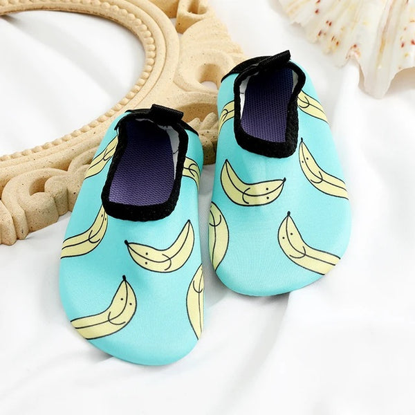 Aqua Pull on Shoes for Kids - Non Slip Pull on