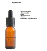 10% Mandelic Acid (10ml) - Professional AHA Chemical Peel