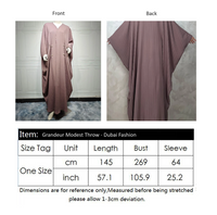 Open front Kimono Style Abaya with Pearl Studs (Free Size)
