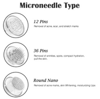 LED Microneedling Photon Pen Cartridges - Screw Type Cartridge (SAHPRA Approved)