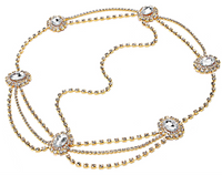 Bridal Headpiece Stunning Rhinestone Detail Head Jewelry - Boho Style