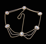 Bridal Headpiece Stunning Rhinestone Detail Head Jewelry - Boho Style