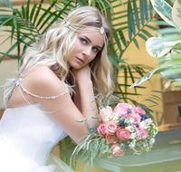 Bridal Headpiece Stunning Rhinestone Detail Head Jewelry - Boho Style