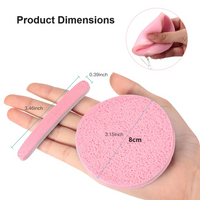 Compressed Facial Sponges - Pack of 108