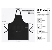 Best Dad Apron (Grill Master) - Gift for Dad (One Size)
