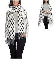 Palestine Light Knit Shawl Scarf