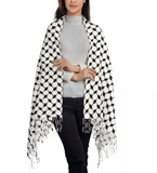Palestine Light Knit Shawl Scarf