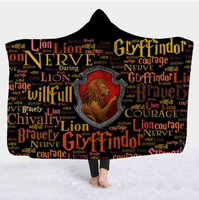 Harry Potter House Hooded Blankets
