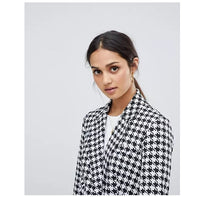 Double Breasted Houndstooth Coat/Blazer for Kids